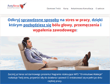 Tablet Screenshot of antystres.pl